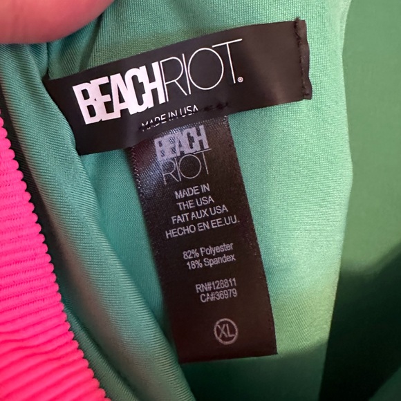 NWT Beach Riot Nia One Piece - Picture 7 of 9